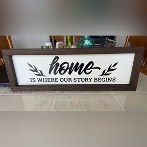 Handmade Rustic Farmhouse Style Real Wood Sign